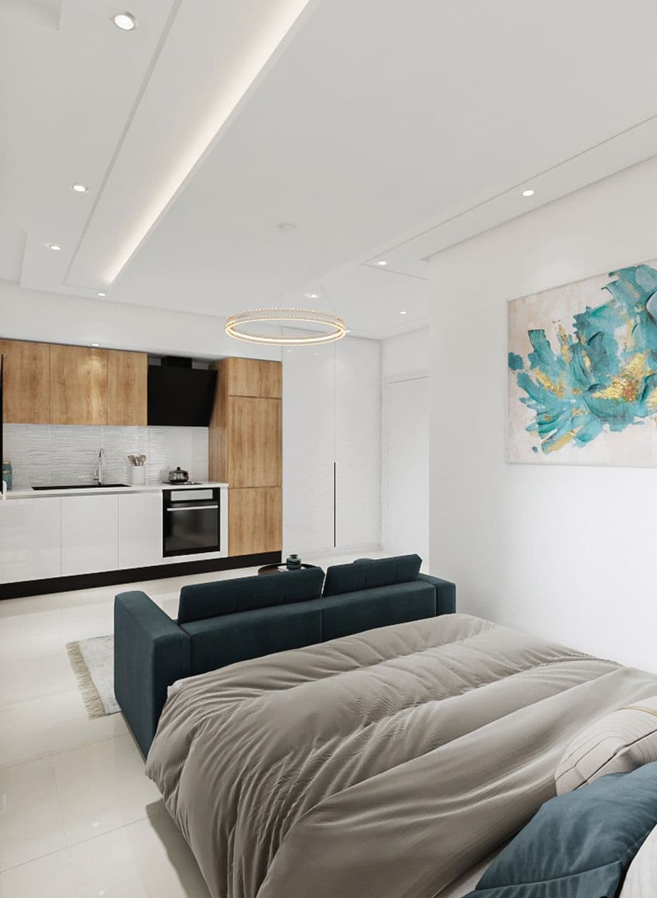 Appartement Studio — Rendus 3D 11