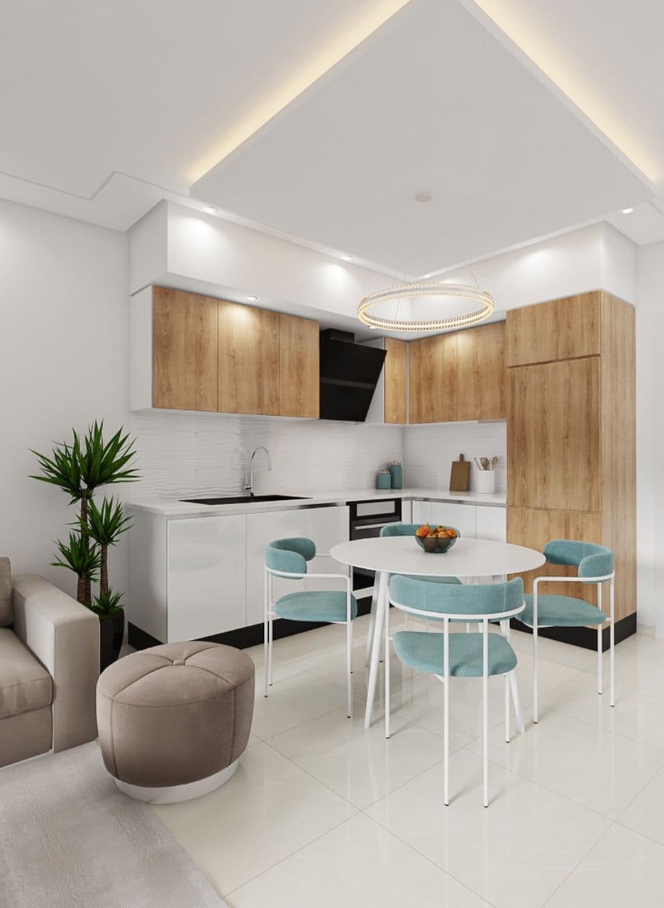 Appartement S+1 — Rendus 3D 5