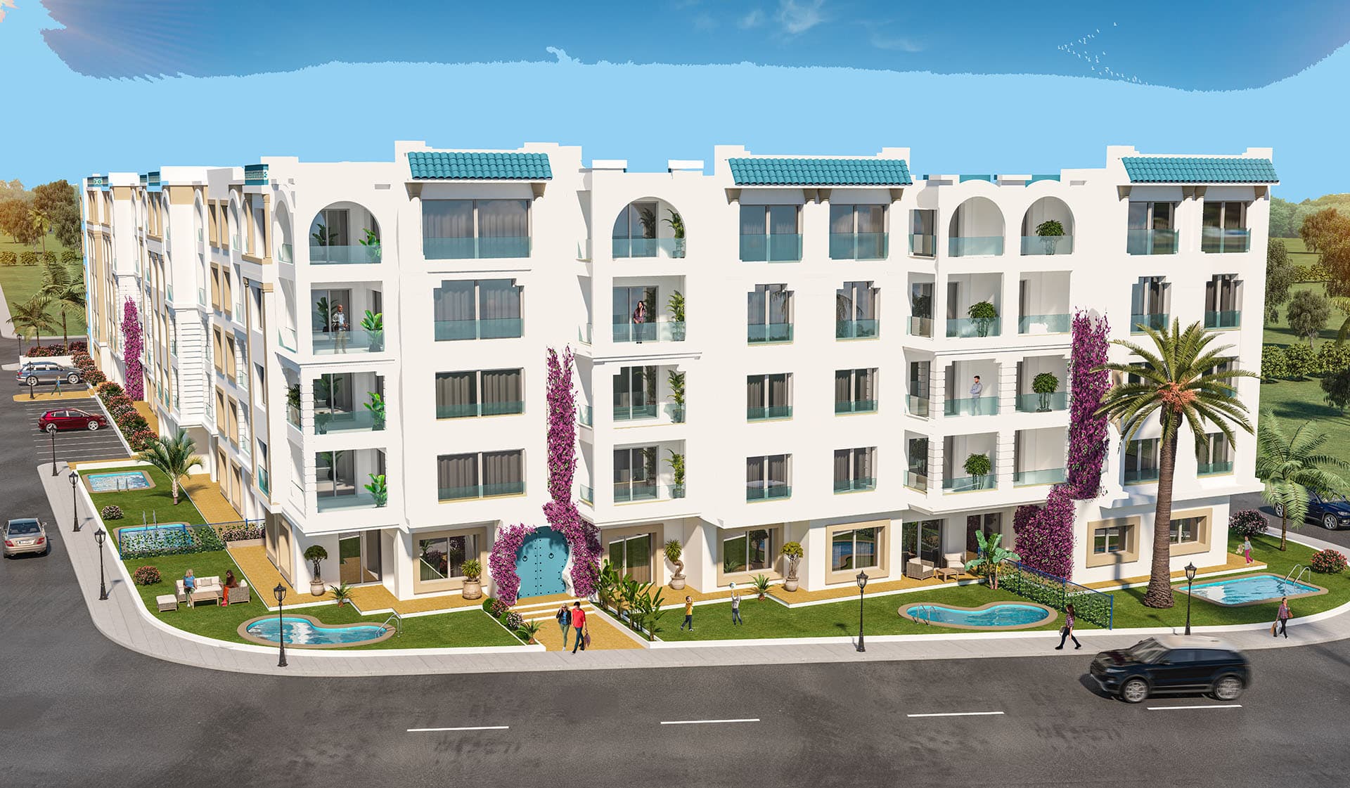 Résidence Galène Immobilière à Hergla